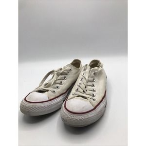 Converse All Star Chuck Taylor Off White Red & Blue Unisex Chucks Sneakers Sz4.5
